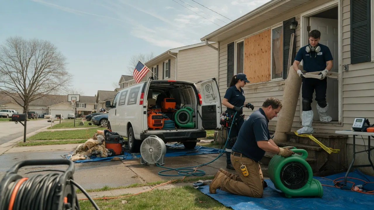 Water Damage Restoration in Reesville, OH near me